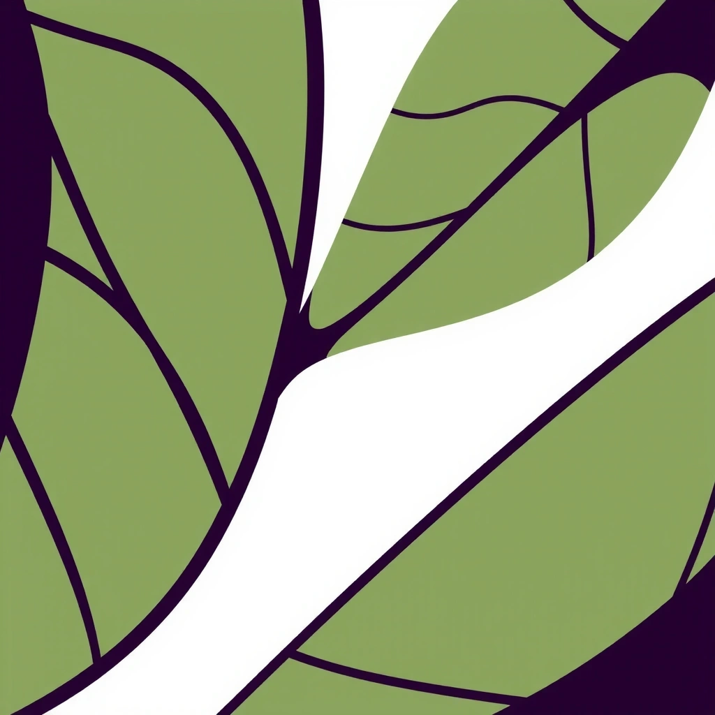 Dekoracyjny wzór liścia